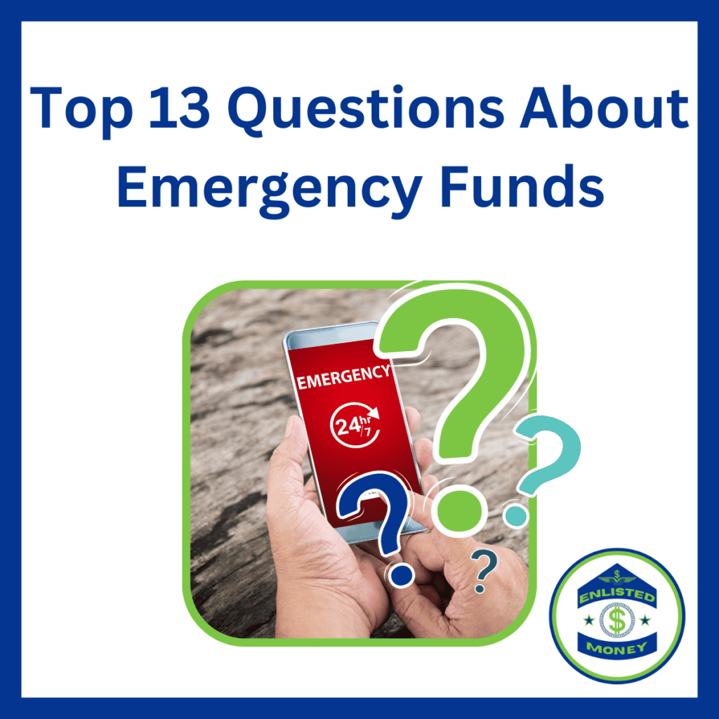emergency funds and savings