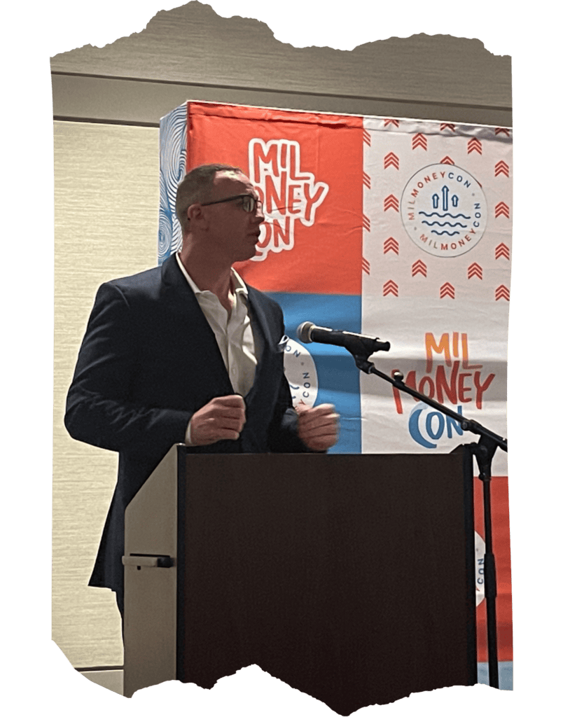 Brandon Lovingier Speaking at MilMoneyCon 2024